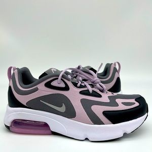 grey and pink nike trainers